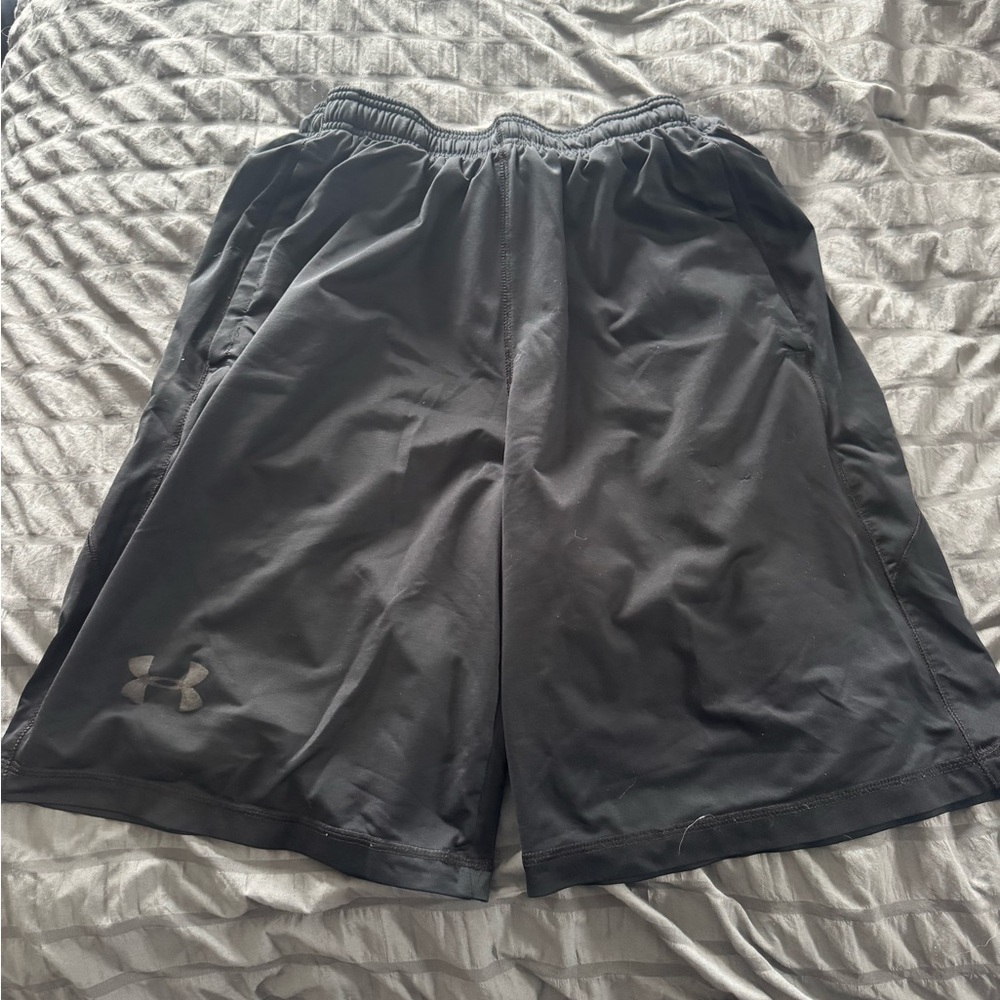 Under Armour Men's Charcoal Athletic Shorts